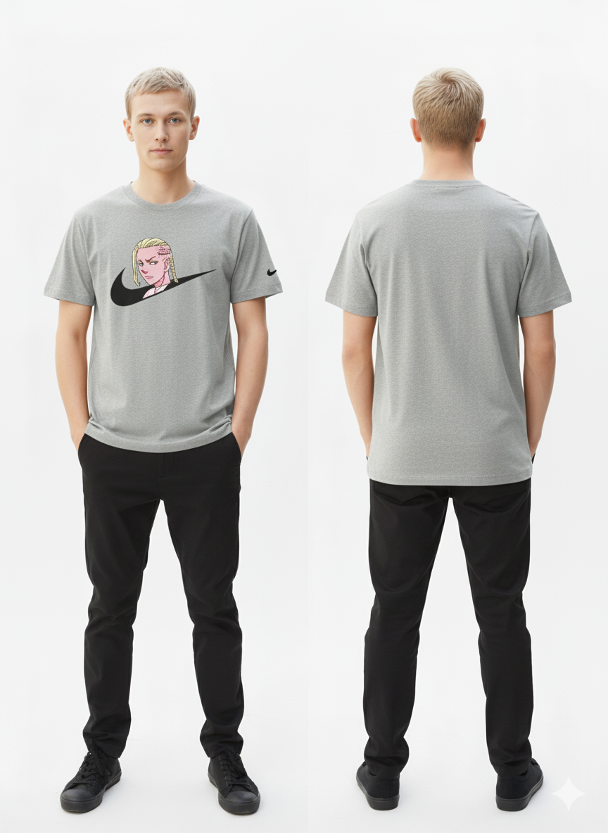 Premium Embroidered Graphic T-Shirt.