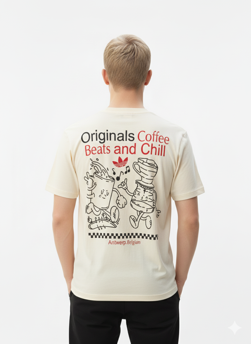 Originals 'Coffee Beats and Chill' T-Shirt