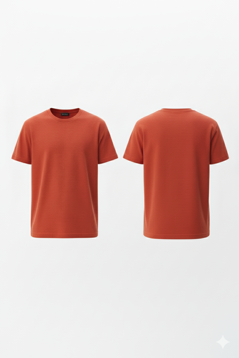 The Textured Crewneck T-Shirt