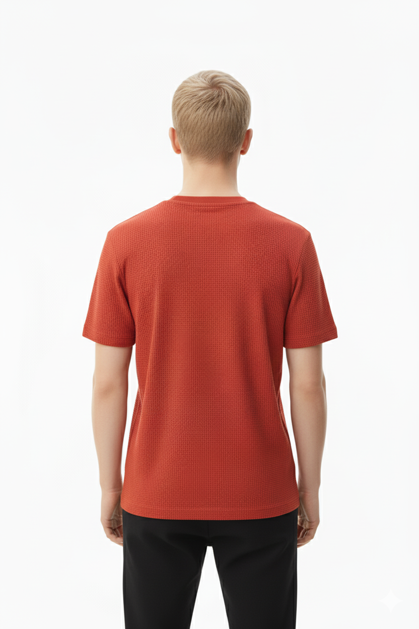 The Textured Crewneck T-Shirt