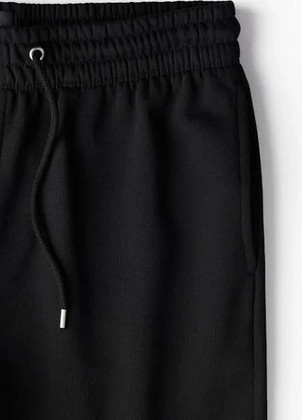 Men's Black Regular Fit Sweatpants