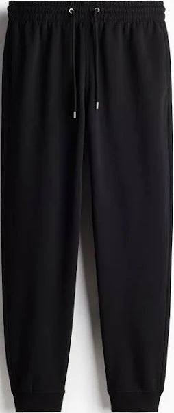 Men's Black Regular Fit Sweatpants