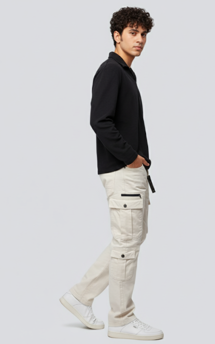 The Bold White Baggy Cargo