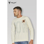 White long-sleeve t-shirt