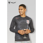 Grey long-sleeve t-shirt